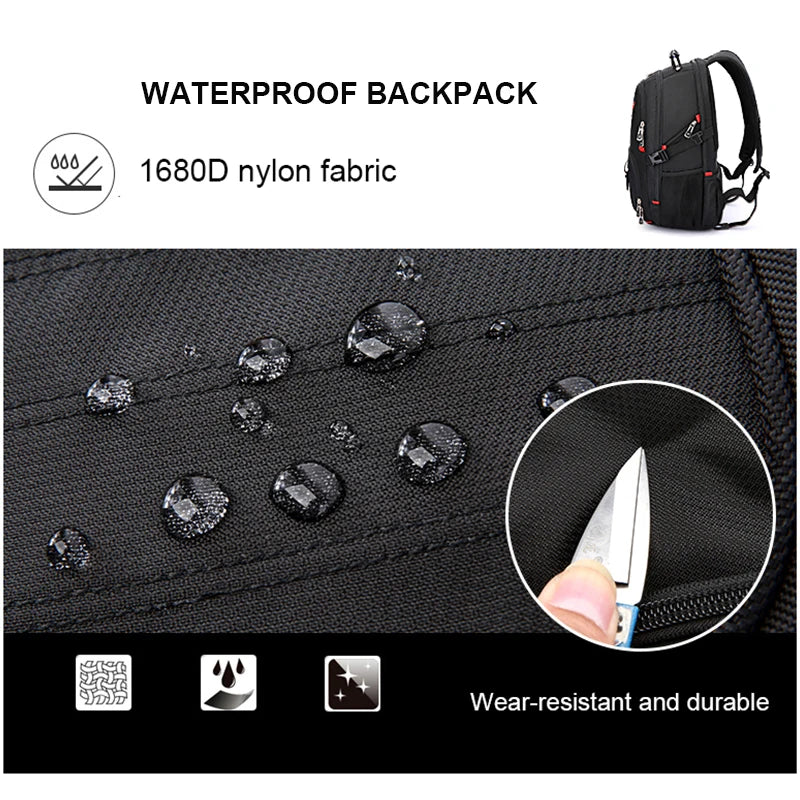 Waterproof 20 Inch Laptop Backpack