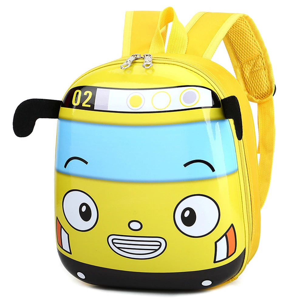 3D Cartoon Bus Toddler Backpack