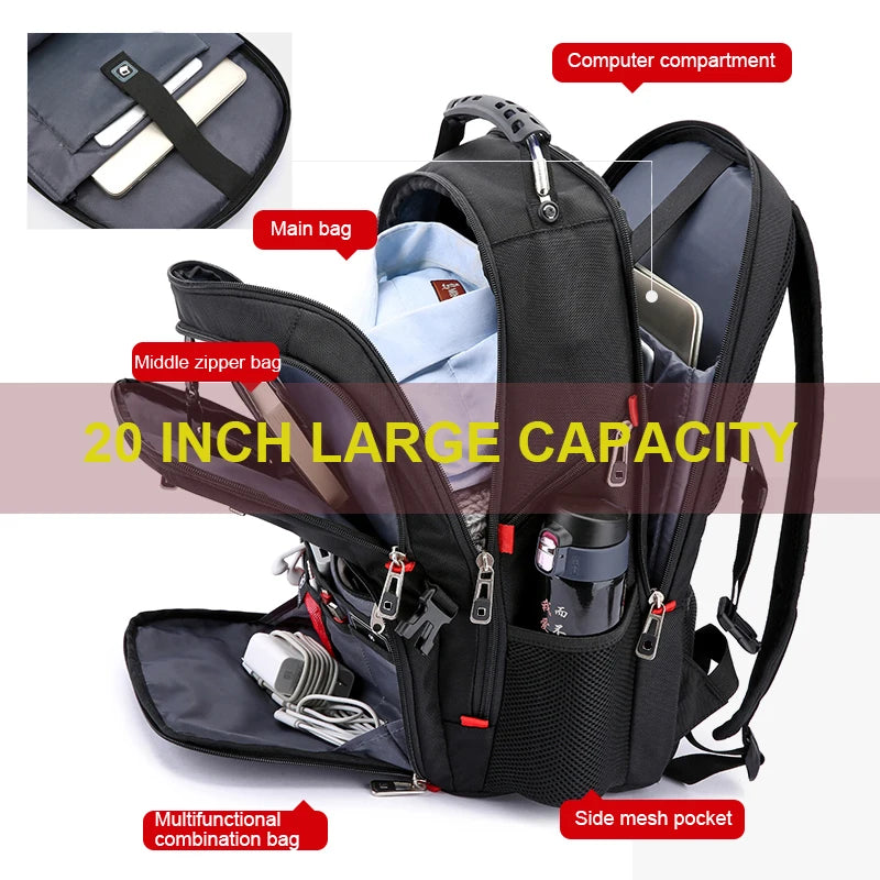 Waterproof 20 Inch Laptop Backpack