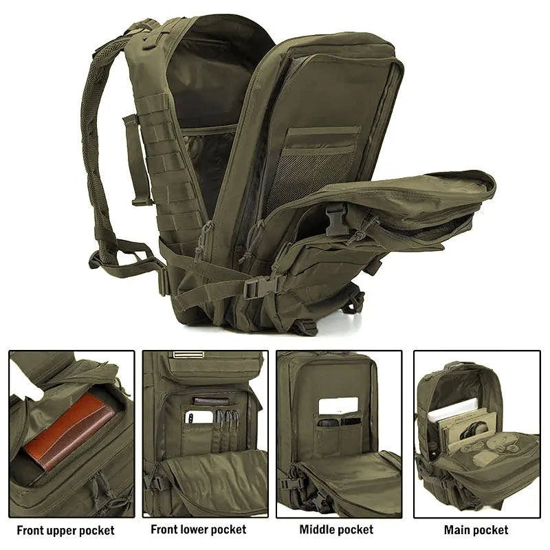 Waterproof Large Capacity School Backpack