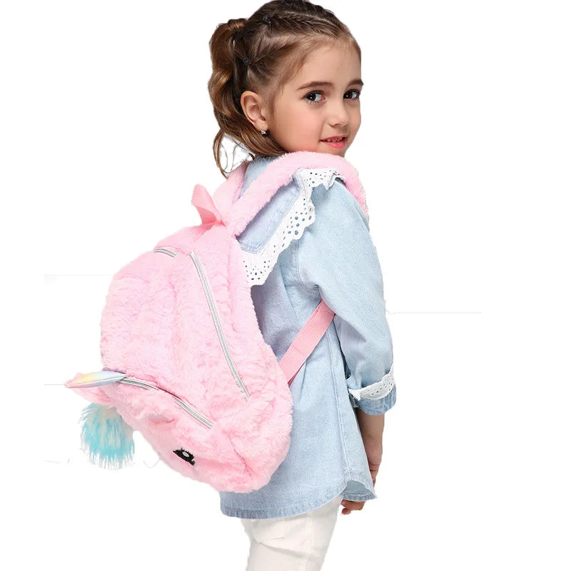 Cute Cartoon Unicorn Kids Girl Backpack