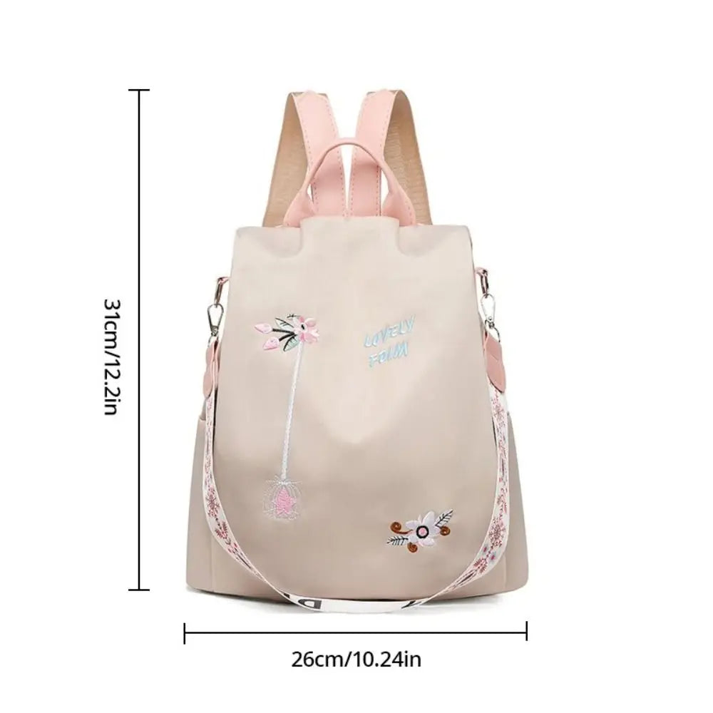 Waterproof Oxford Women Backpack