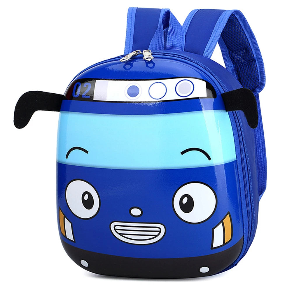 3D Cartoon Bus Toddler Backpack