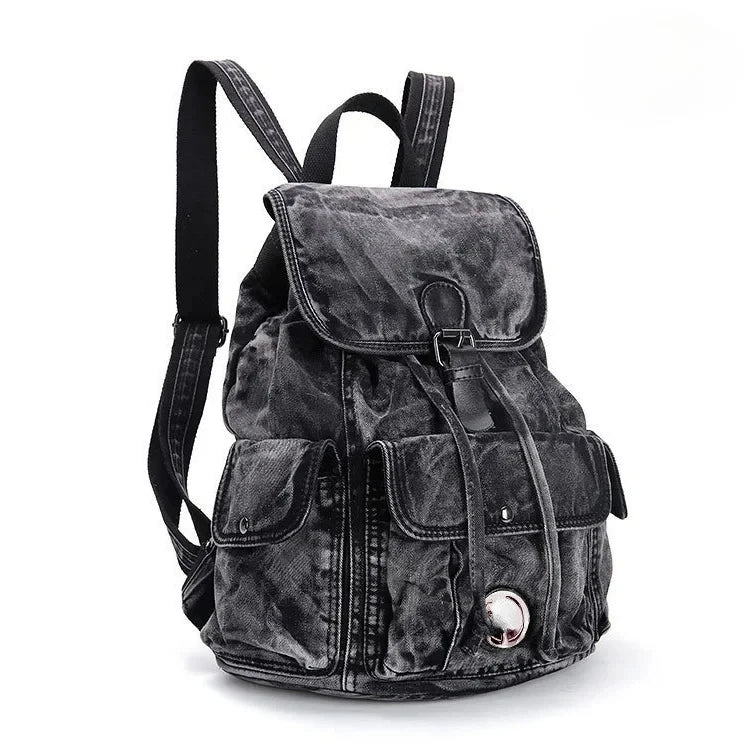 Fashion Casual Denim Women Backpack