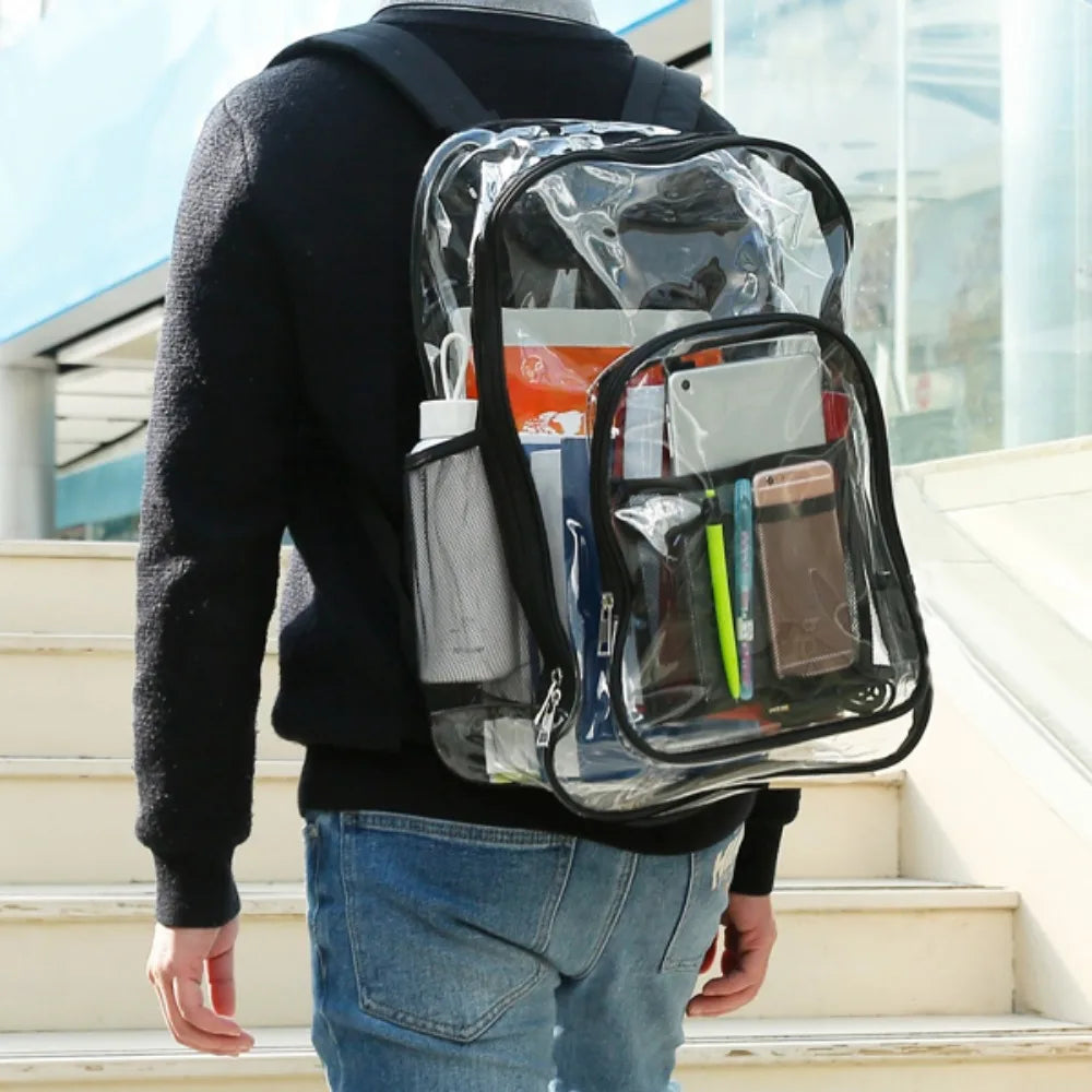 Straps Wide Range of Uses Clear Backpack