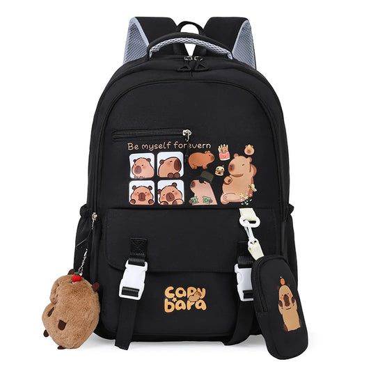 Cartoon Capybara Backpack