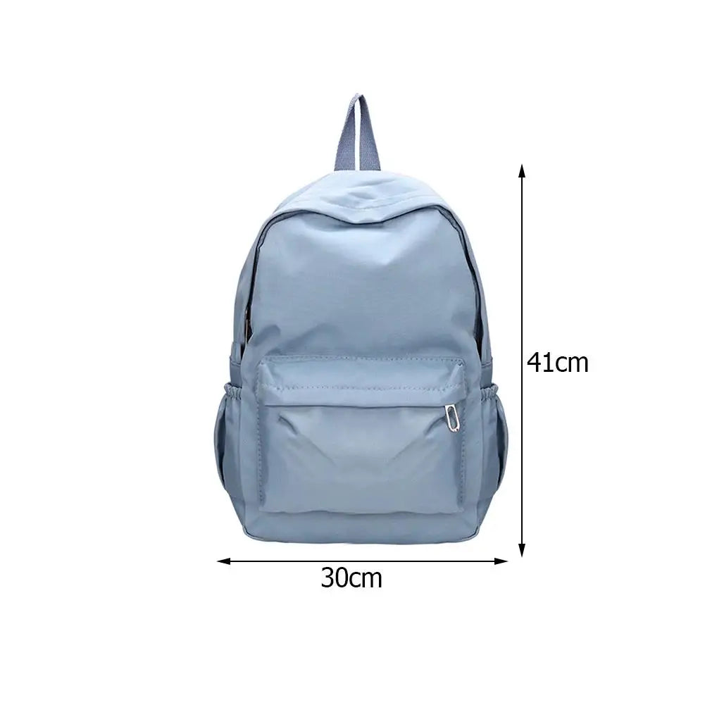 White School Bag Sports Travel Backpack