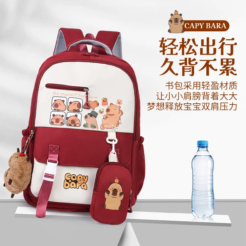 Cartoon Capybara Backpack