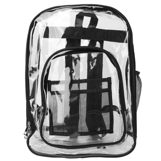 Straps Wide Range of Uses Clear Backpack