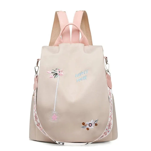 Waterproof Oxford Women Backpack