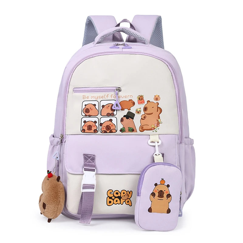 Cartoon Capybara Backpack