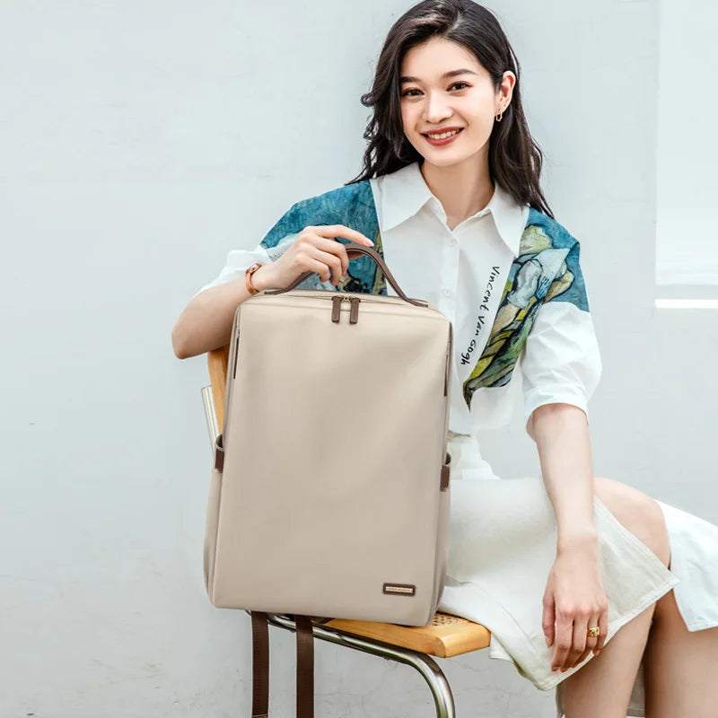 Women Nylon Laptop Backpack