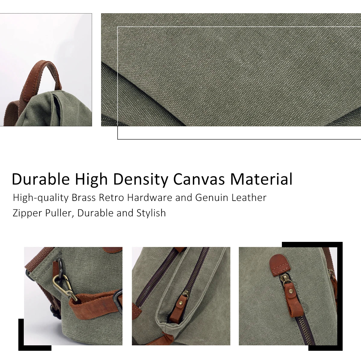 KL928 Canvas Vintage Backpack